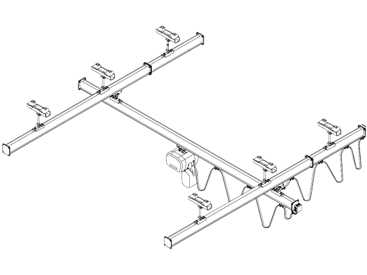 MANUAL LIGHT OVERHEAD CRANE - JV-ZK